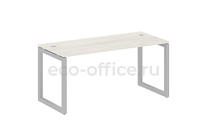 Стол письменный METAL SYSTEM QUATTRO 5x5 50БО.СП-4 Дуб Наварра / Серый металл фото
