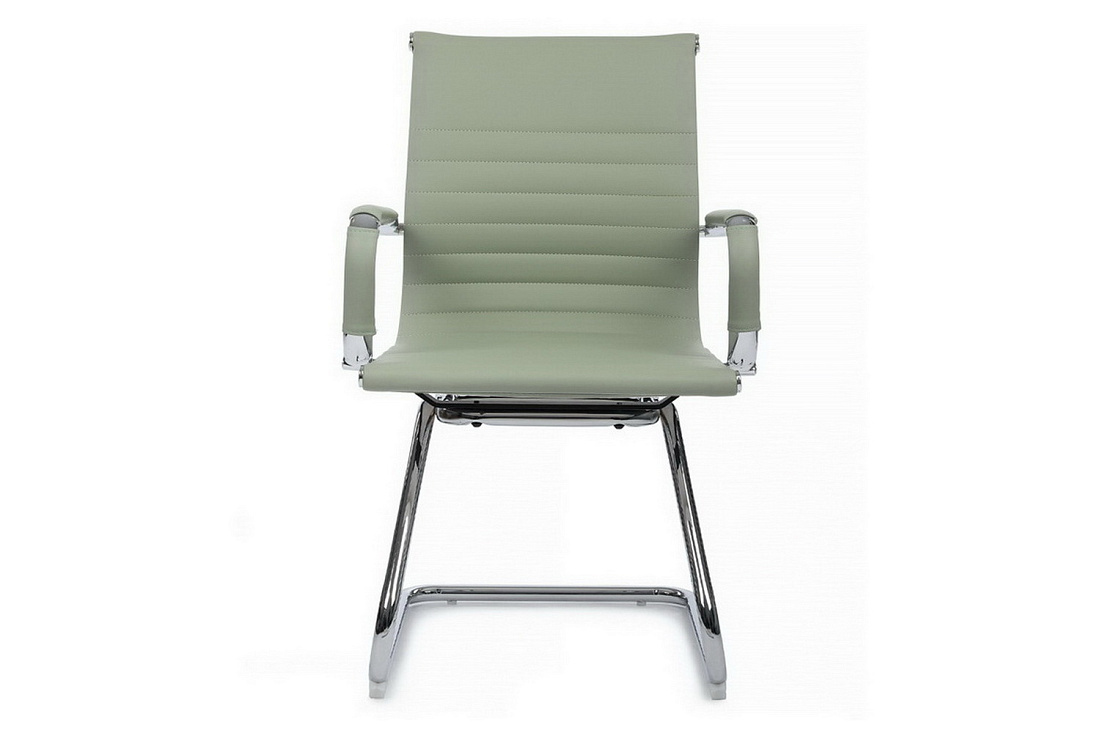 Конференц-кресло RV Chair HUGO 6002-3E Зелёная экокожа  стоимость
