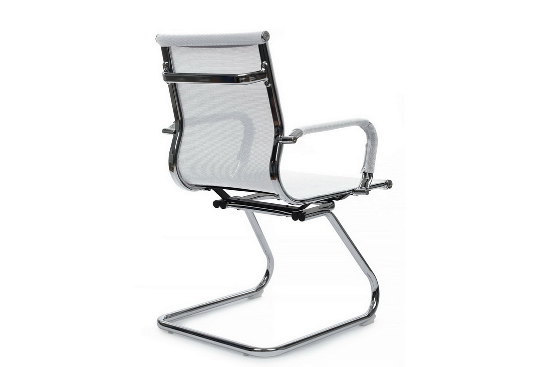 Конференц-кресло RV Chair HUGO 6001-3E Белая сетка  стоимость