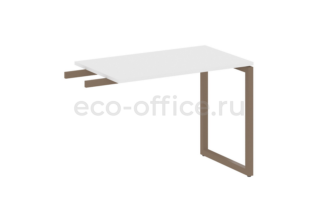 Приставной элемент на О-образном м/к METAL SYSTEM QUATTRO 4x4 40БО.ПР-3 Белый / Мокко металл  стоимость