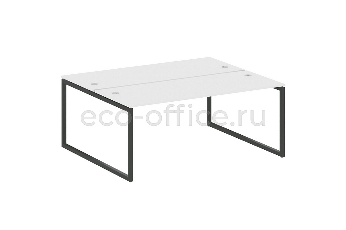 Рабочая станция METAL SYSTEM QUATTRO 4x4 40БО.РАС-СП-2.5 Белый / Антрацит металл  стоимость