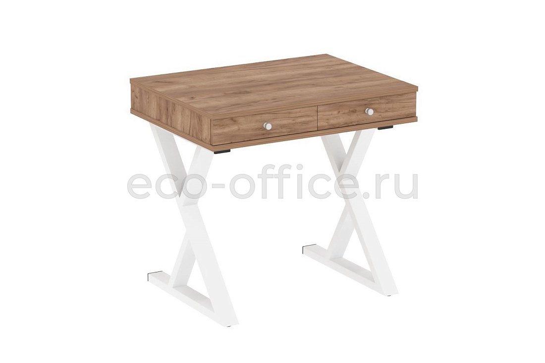 Стол на металлокаркасе HomeOffice VR.SP-1-79.M white Дуб Табак  стоимость