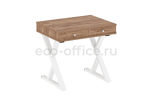 Стол на металлокаркасе HomeOffice VR.SP-1-79.M Дуб Табак / Белый металл фото