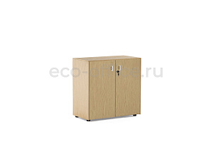 Шкаф низкий EXE 101 711 OAK 07 Дуб Светлый / Хром фото