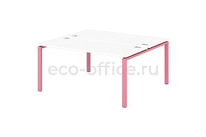 Стол-тандем на металлокаркасе 60*30 SENTIDA COLOR S-43 Инжир фото