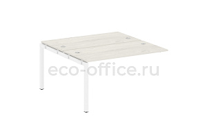 Проходной наборный элемент METAL SYSTEM QUATTRO 5x5 50БП.ПРС-СП-2.3 Дуб Наварра / Белый металл фото