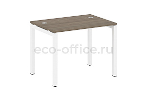 Стол письменный METAL SYSTEM QUATTRO 5x5 50БП.СП-1 Вяз Благородный / Белый металл фото