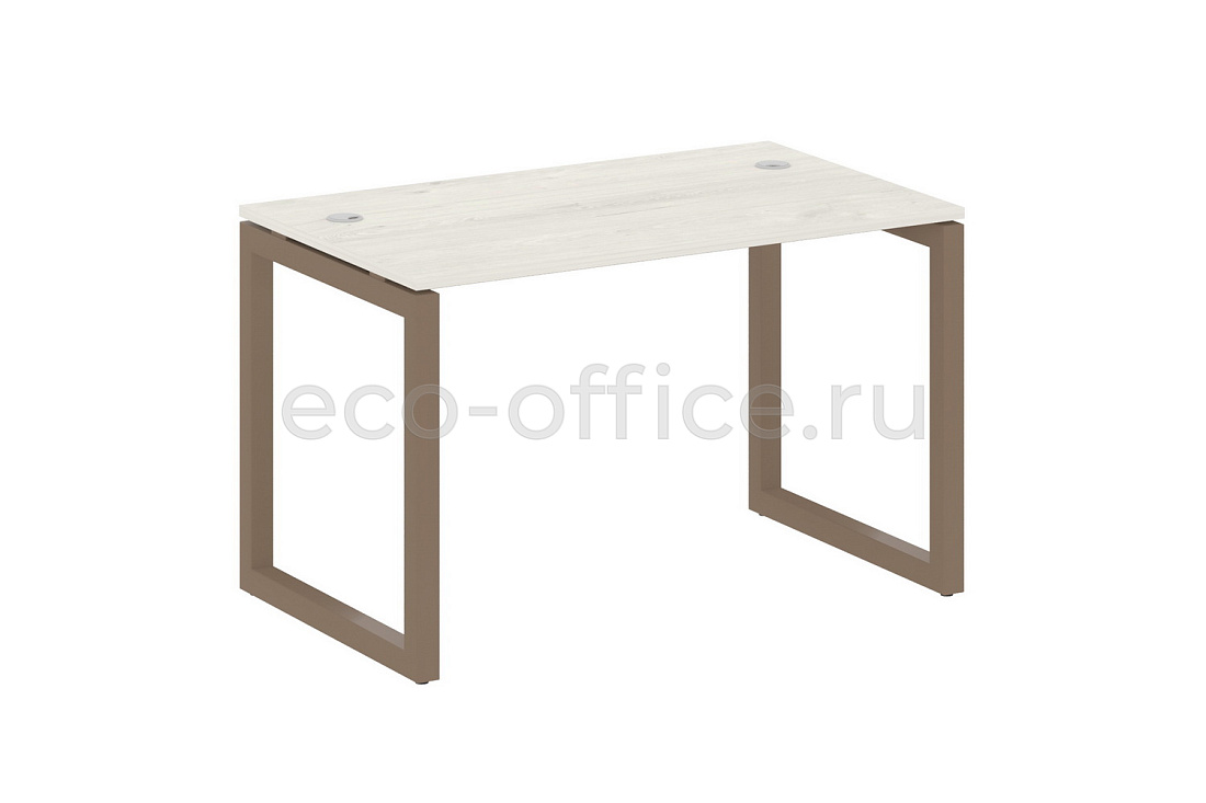 Стол письменный METAL SYSTEM QUATTRO 5x5 50БО.СП-2 Дуб Наварра / Мокко металл  стоимость
