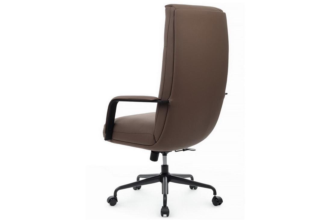 кресло руководителя rv chair otto cm-p001as коричневая экокожа фото