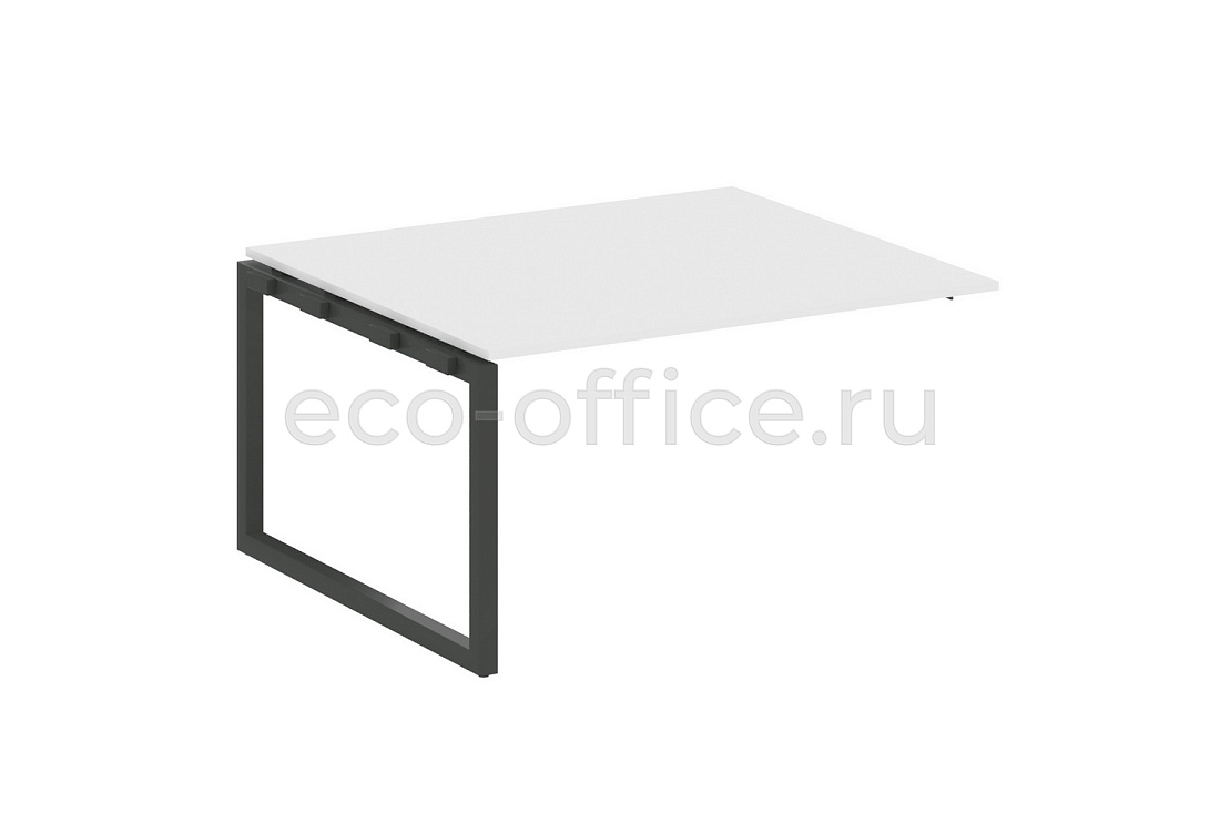 Проходной наборный элемент переговорного стола METAL SYSTEM QUATTRO 5x5 50БО.ППРГ-3 Белый / Антрацит металл  стоимость