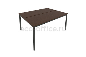 Рабочая станция на металлокаркасе SLIM SYSTEM С.СП-6.2 Венге Цаво / Антрацит металл фото