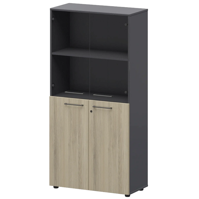 шкаф высокий комб. protech смш48.28f.28s кронберг/графит фото