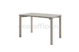 Стол на металлокаркасе SOLUTION D-30 Бетон Чефалу / Кашемир фото