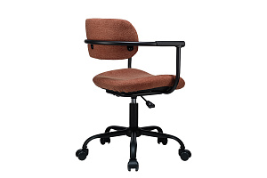 Кресло ECO-CHAIR KOLIN W-231 Коричневая ткань фото