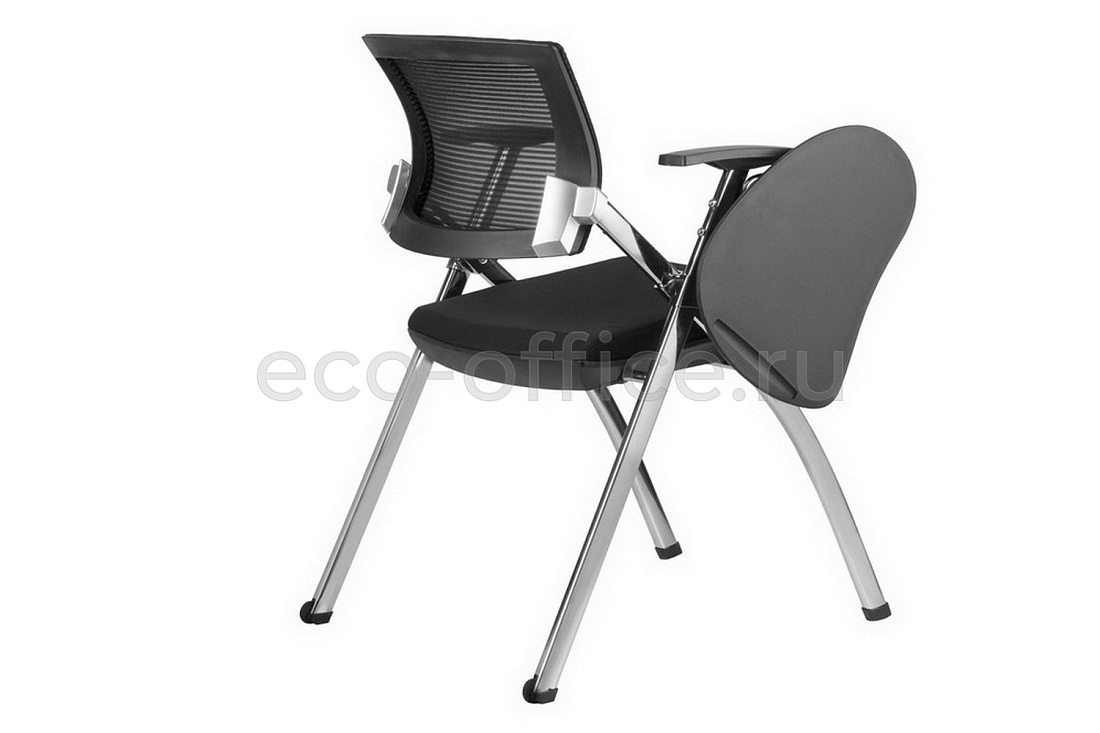 Конференц-кресло складное с пюпитром RV Chair CLICK 462TEC Чёрная ткань  стоимость