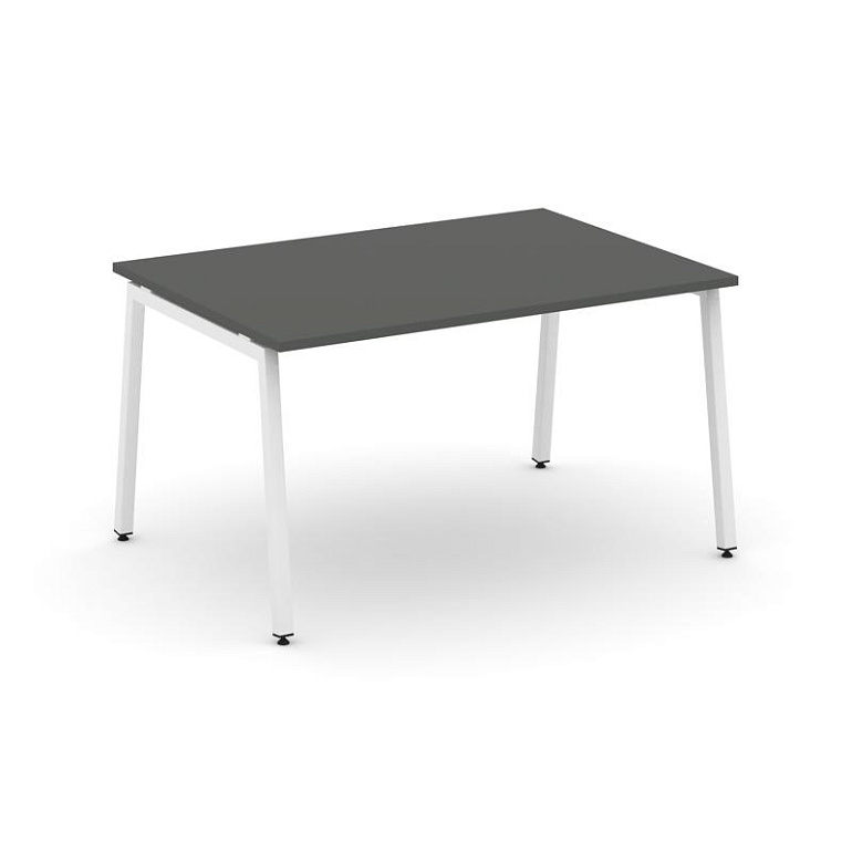 стол переговорный style project sn-4a.sprg-004.3 антрацит/металл белый фото