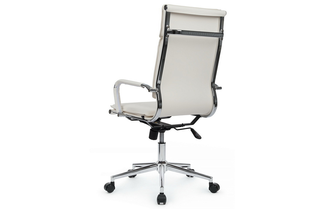 Кресло руководителя RV Chair HUGO 6003-1SE Белая экокожа  стоимость