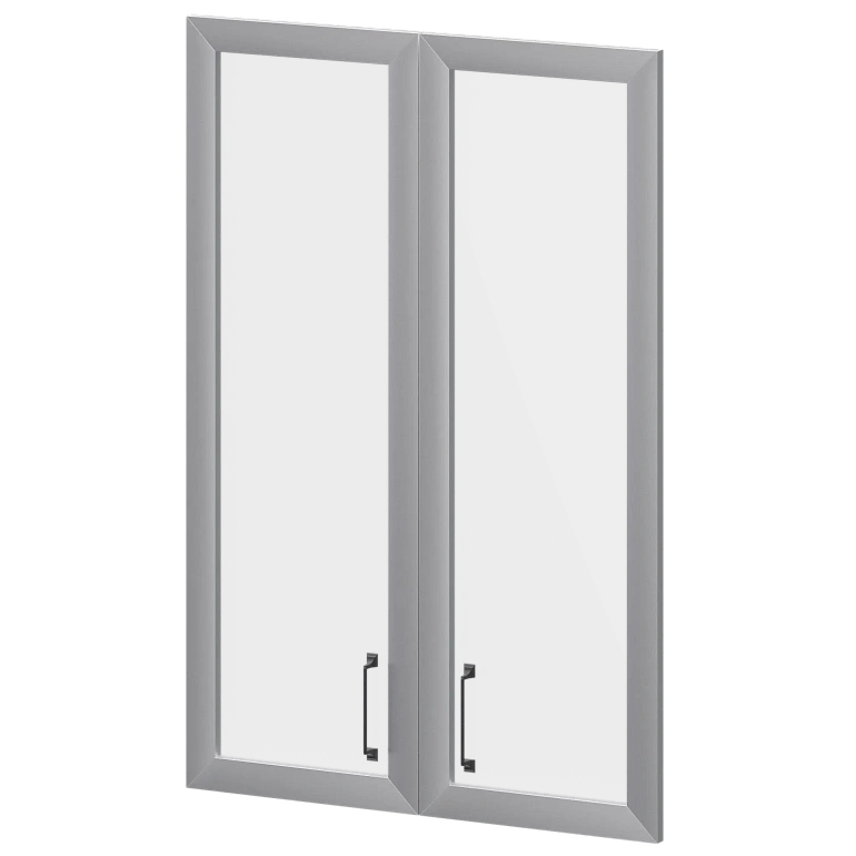 двери стеклянные в алюминиевой раме protech к-981.ср.ф дуб венге фото