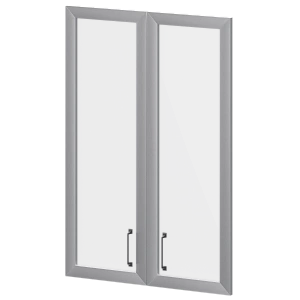 Двери стеклянные в алюминиевой раме Protech К-981.СР.Ф Кронберг фото