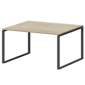 Стол переговорный на металлокаркасе Protech СМСП-О-12.123.Пр25 Кронберг/Антрацит фото