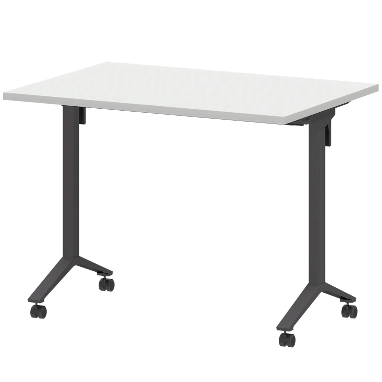 стол мобильный складной protech мб25-100.70 белый/антрацит фото