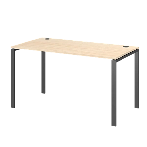 Стол на металлокаркасе Protech АМ-002 Бук/Антрацит фото