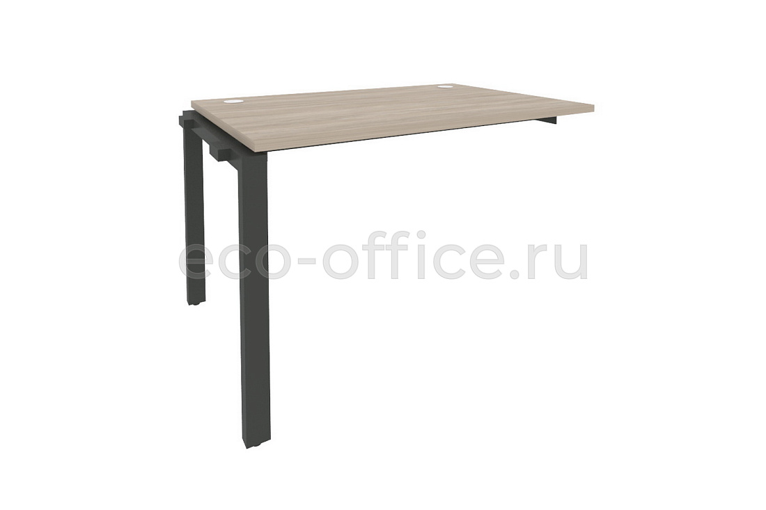 Наборный элемент рабочей станции на П-образном м/к ONIX O.MP-1.NRS-2.8 Дуб Аттик / Антрацит металл   стоимость