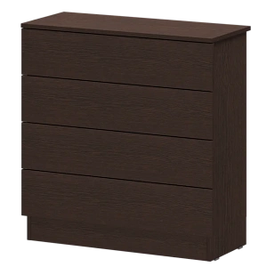 Комод 4 ящика Protech Н-3263 Дуб венге фото