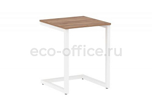 Стол на металлокаркасе HomeOffice VR.SP-2-58 Дуб Табак / Белый металл фото
