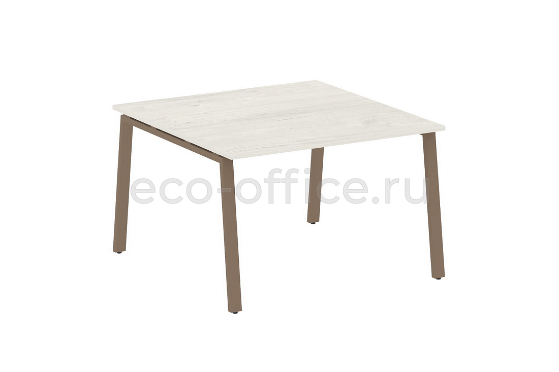 Стол переговорный (1 столешница) METAL SYSTEM STYLE БА.ПРГ-1.2 Дуб Наварра / Мокко металл  стоимость