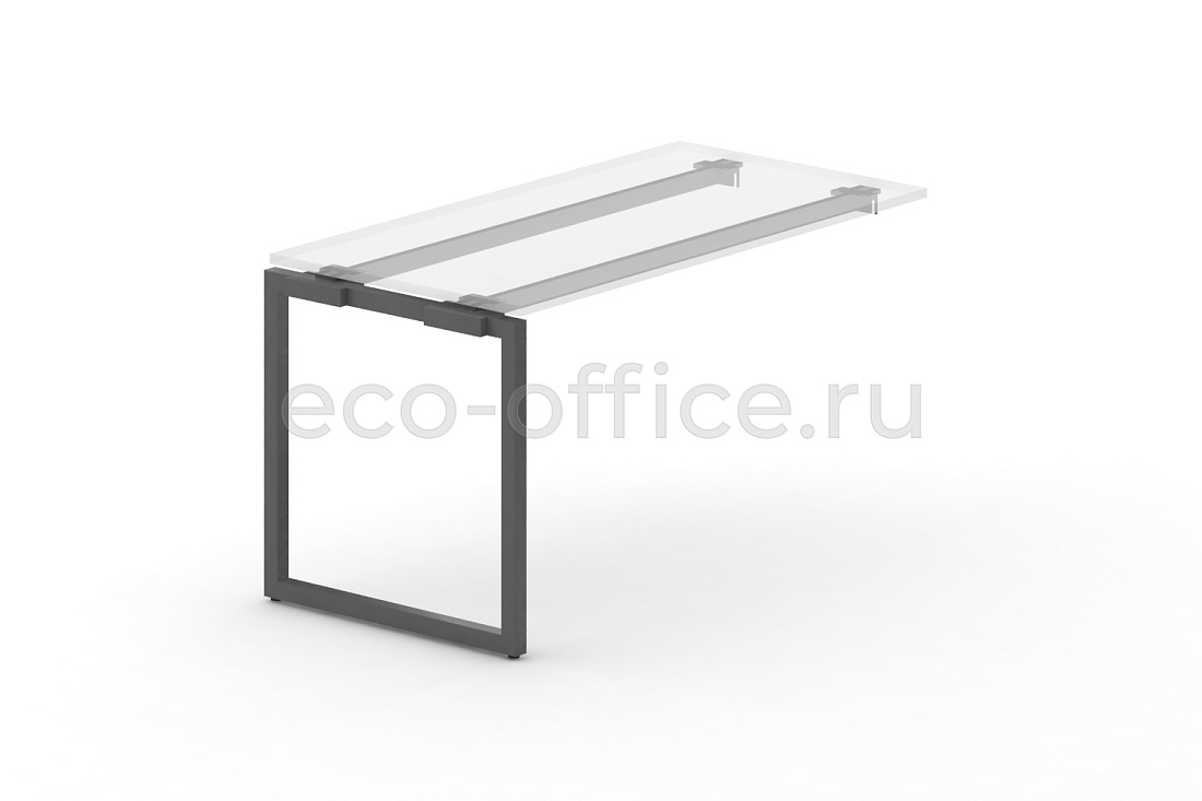Металлокаркас на O-образной опоре 40x40 для наборного элемента 1800*720 Антрацит металл  стоимость