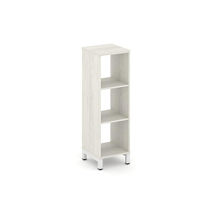 Каркас стеллажа 3 яр. STYLE PROJECT SN.KS-310 Дуб Наварра/Металл Белый фото