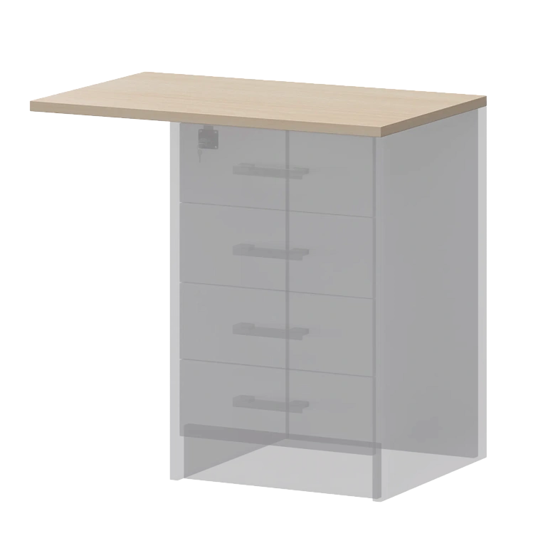 крышка к приставным тумбам protech а-706.ф бук фото