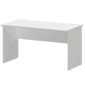 Стол с левым и правым кабель каналом Protech А-003.К Белый фото