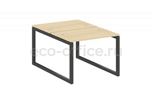 Рабочая станция METAL SYSTEM QUATTRO 5x5 50БО.РАС-СП-2.1 Акация Лорка / Антрацит металл фото
