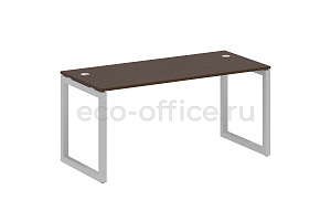 Стол письменный METAL SYSTEM QUATTRO 5x5 50БО.СП-4 Венге Цаво / Серый металл фото