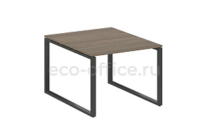 Стол переговорный (1 столешница) METAL SYSTEM STYLE БО.ПРГ-1.1 Вяз Благородный / Антрацит металл фото