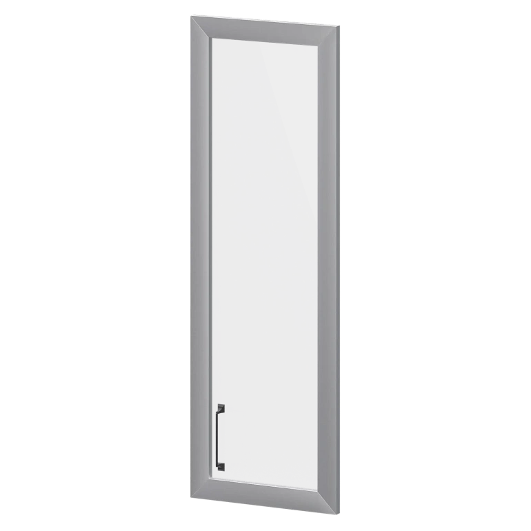 дверь стеклянная в алюминиевой раме правая protech к-979.ср.пр.ф дуб венге фото