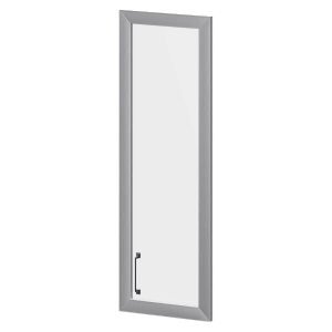 Дверь стеклянная в алюминиевой раме правая Protech К-979.СП.ПР.Ф Кронберг фото