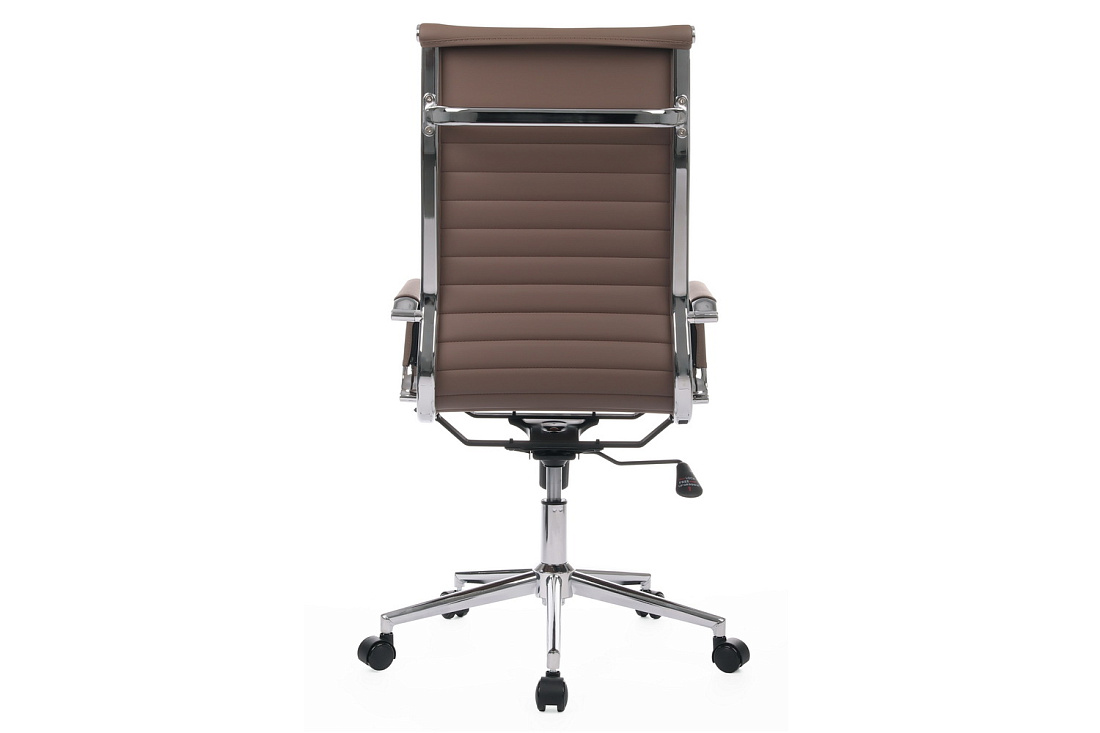 Кресло руководителя RV Chair HUGO 6002-1SE Коричневая экокожа  стоимость