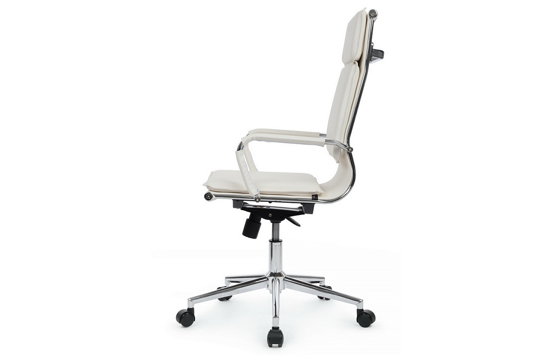 Кресло руководителя RV Chair HUGO 6003-1SE Белая экокожа  стоимость