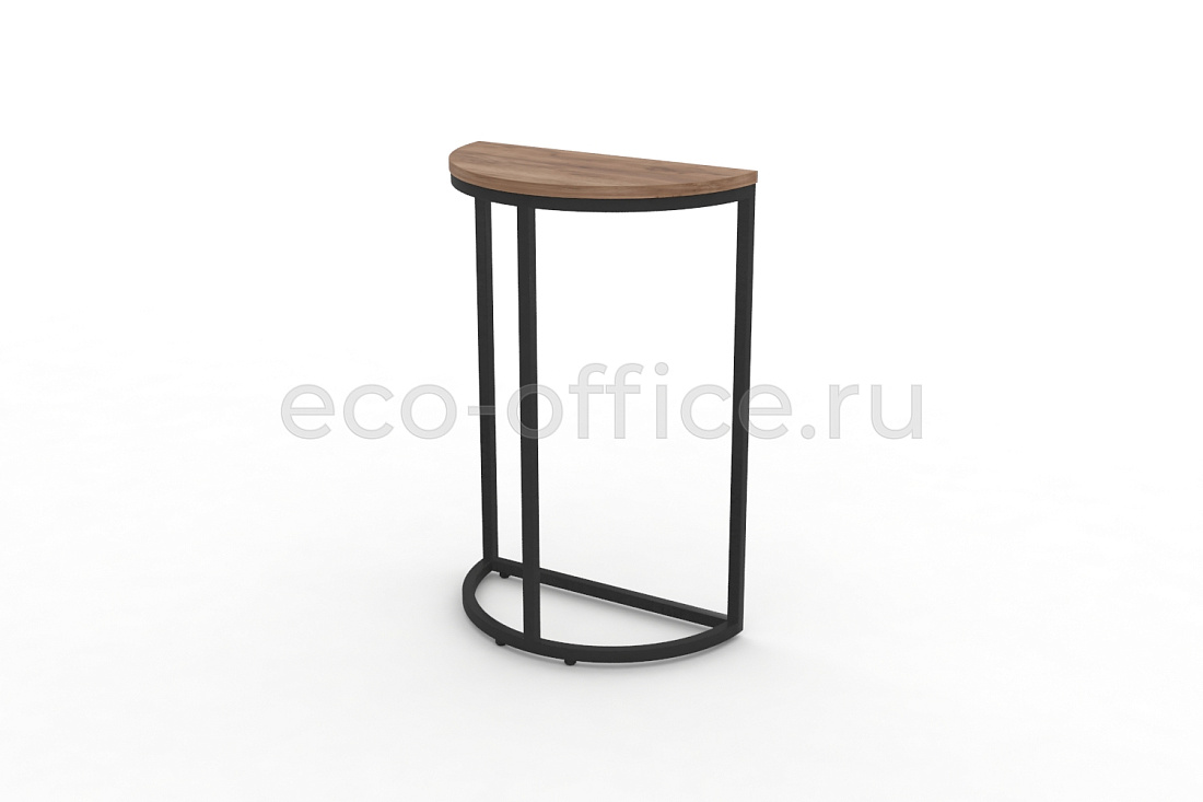 Стол журнальный SLICE-750 Дуб Табак / Чёрный металл  стоимость