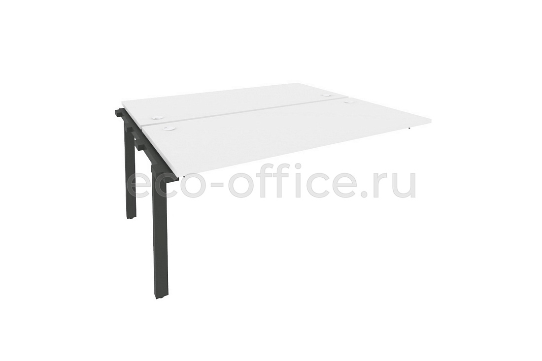 Наборный элемент рабочей станции на П-образном м/к ONIX O.M-2.NRS-4.7 Белый Бриллиант / Антрацит металл   стоимость