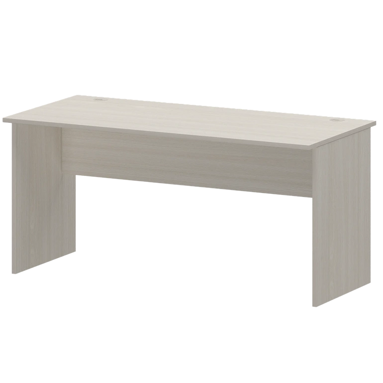 стол с левым и правым кабель каналом protech а-004.к ясень шимо фото