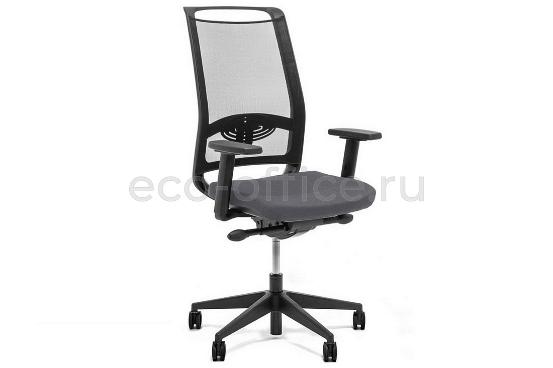 Кресло Profoffice ROMEO ME27 2D @black Pulse 20 Серая ткань  стоимость