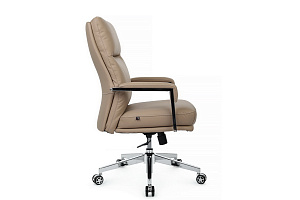 Кресло RV Chair LEON-M B916 Бежевая экокожа фото