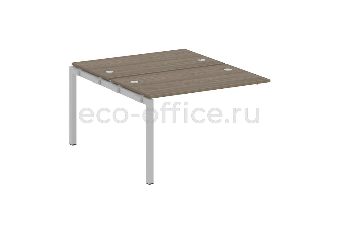 Проходной наборный элемент METAL SYSTEM QUATTRO 5x5 50БП.ПРС-СП-2.2 Вяз Благородный / Серый металл купить в Москве