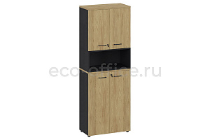 Шкаф высокий составной FLEX 221 hinged/open 156Z 15 156Z.34 Гикори фото