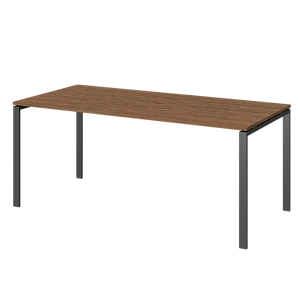 Стол на металлокаркасе для заседаний Protech АМ-0058 Орех/Антрацит фото