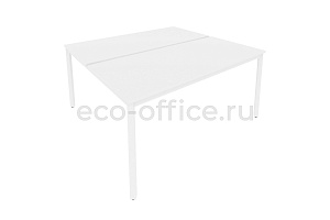 Рабочая станция на металлокаркасе SLIM SYSTEM С.СП-6.3 Белый / Белый металл фото